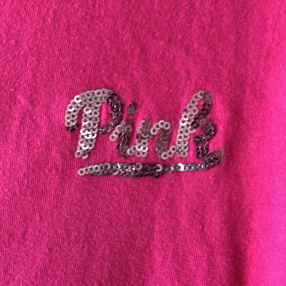 Victoria’s Secret Pink Sequin Tank Top - Picture 3 of 6